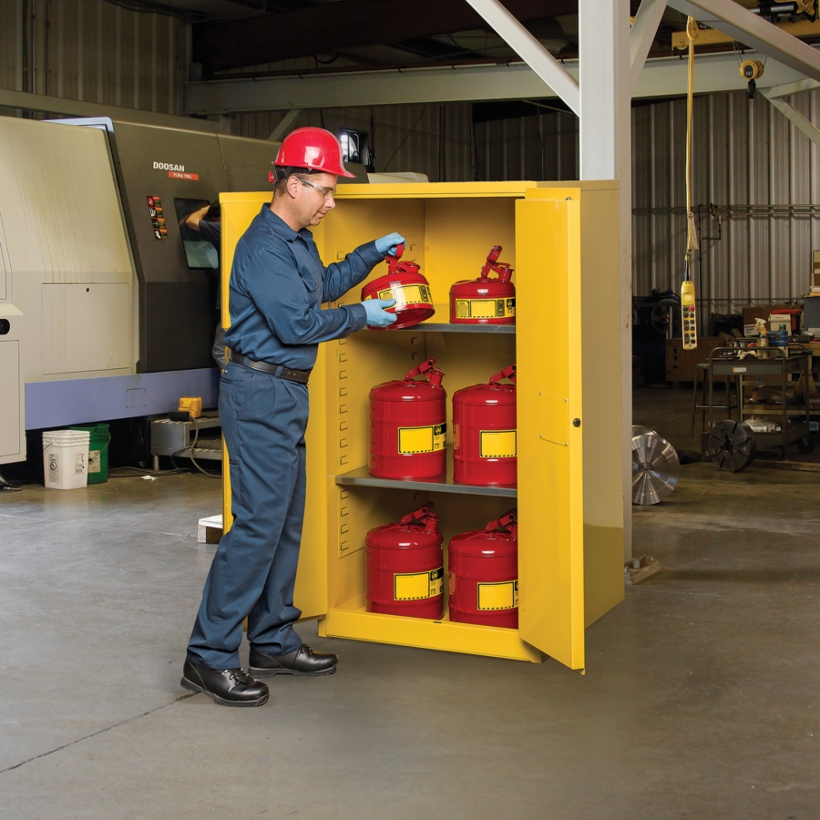 small flammable storage cabinet