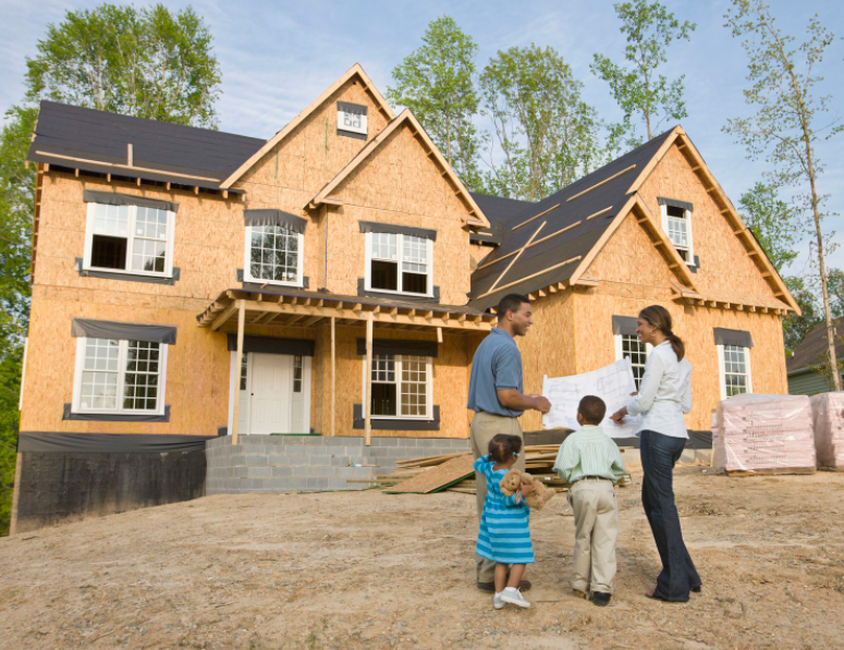 mortgage to build a house