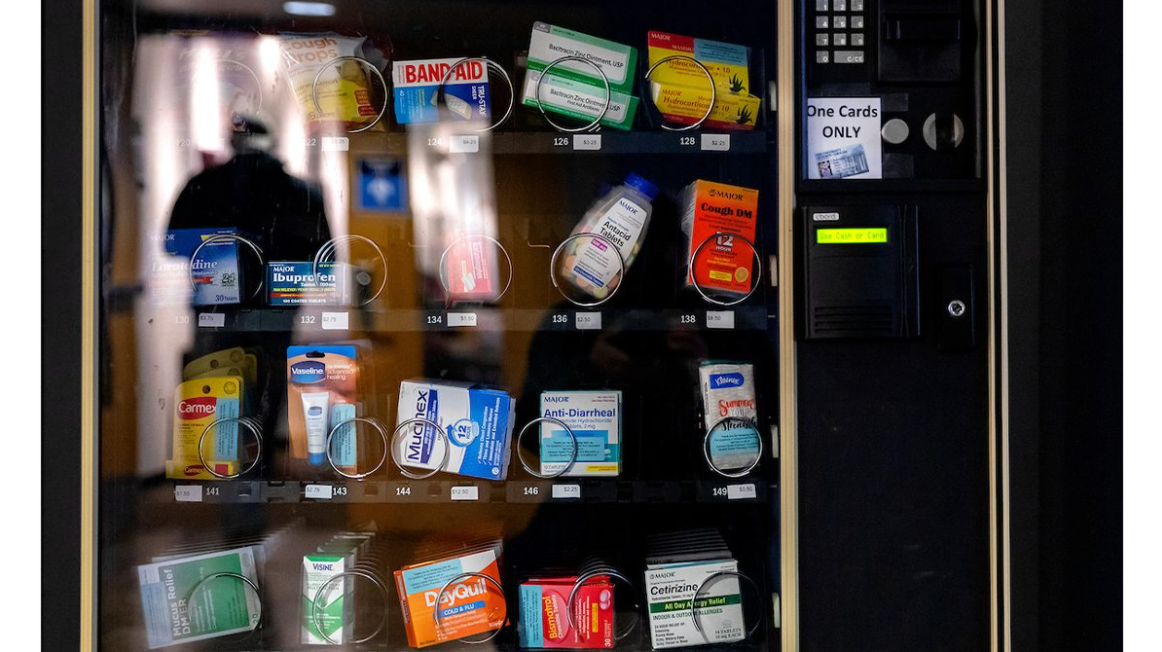 vending machine medical supplies